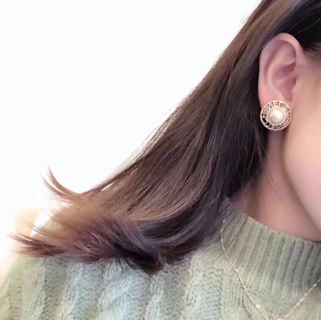 Chanel Earrings Silver