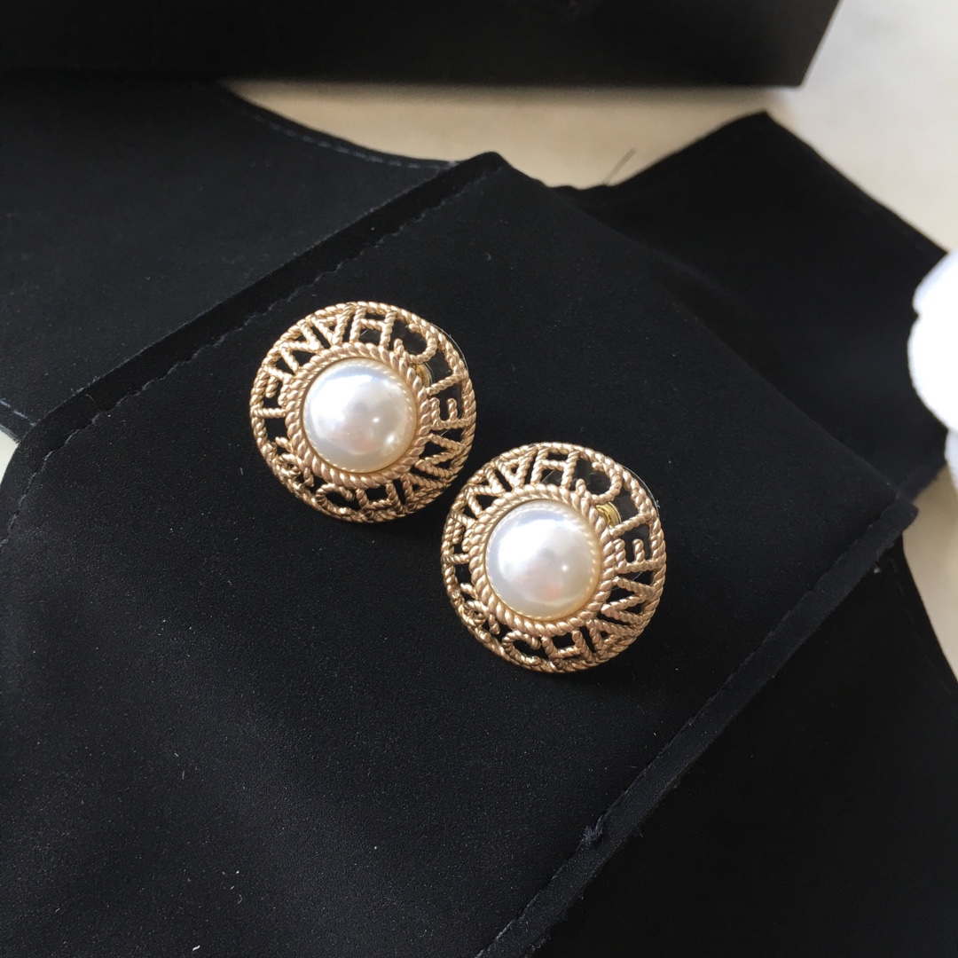 Chanel Earrings Silver