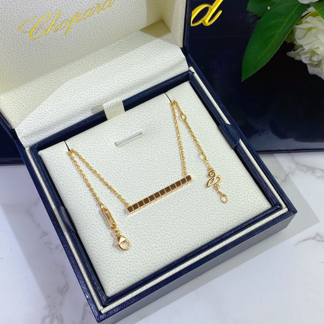 Chopard Necklace Gold Rose Gold