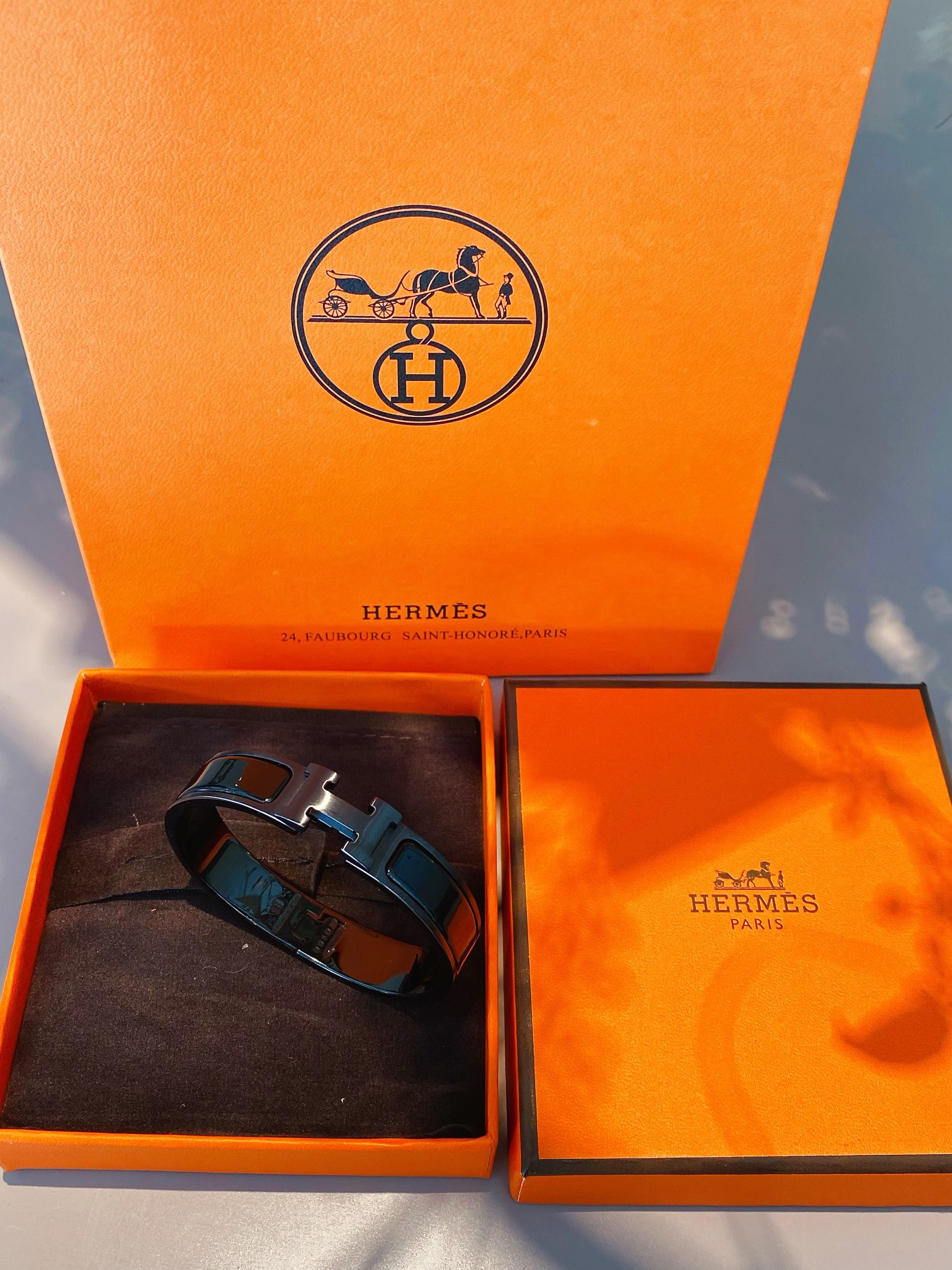 Hermès Basic Jewelry Black