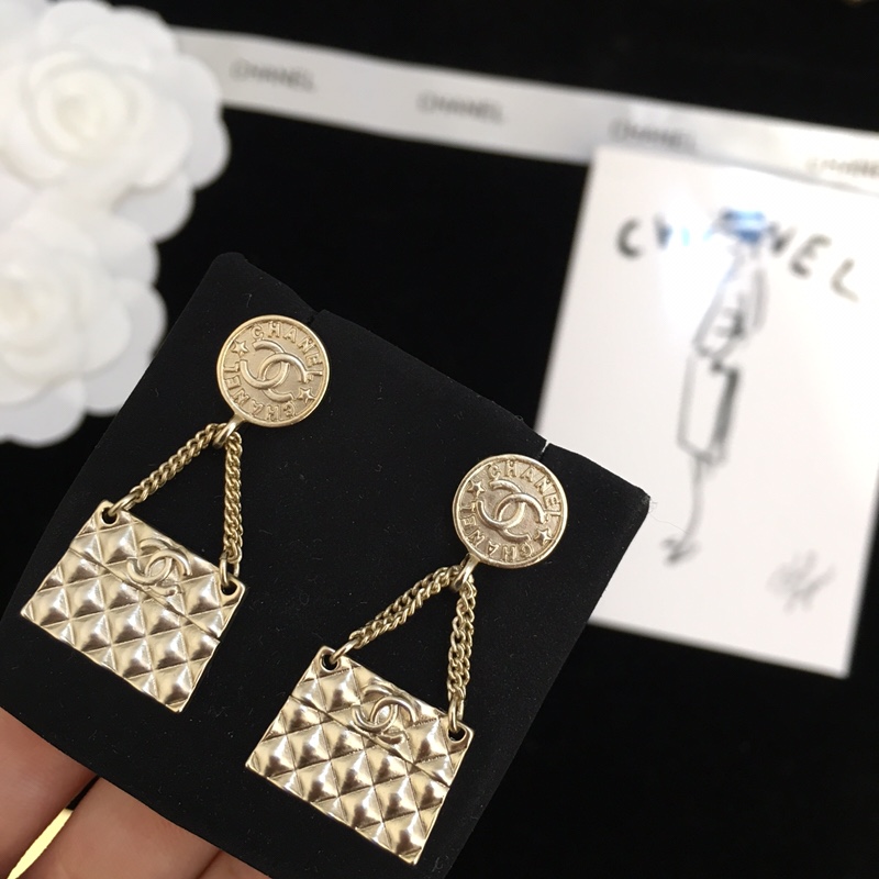 Chanel Earrings Silver