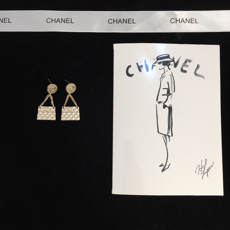 Chanel Earrings Silver