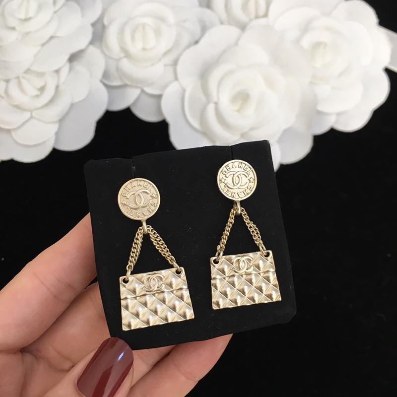 Chanel Earrings Silver
