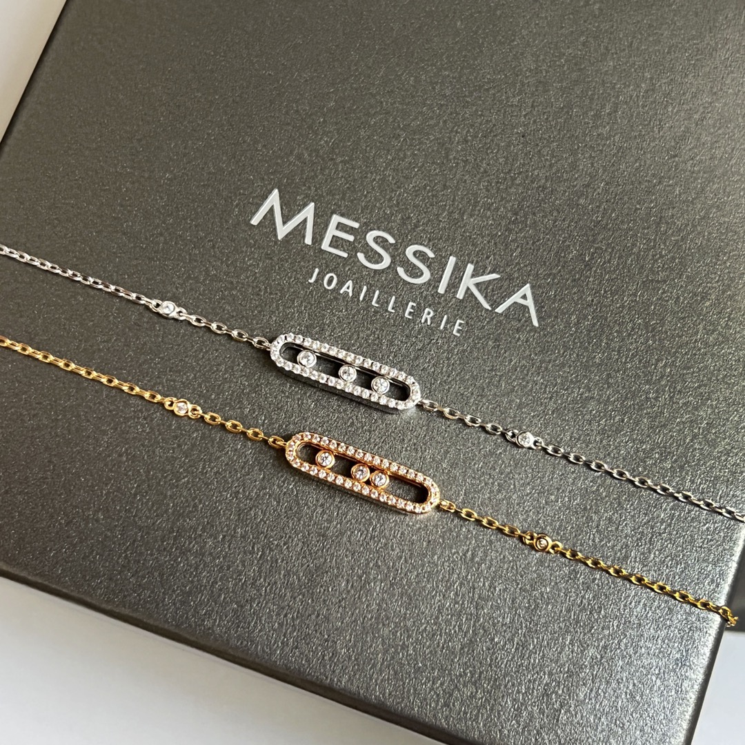 Messika Bracelet Diamond Rose Gold M-l-s