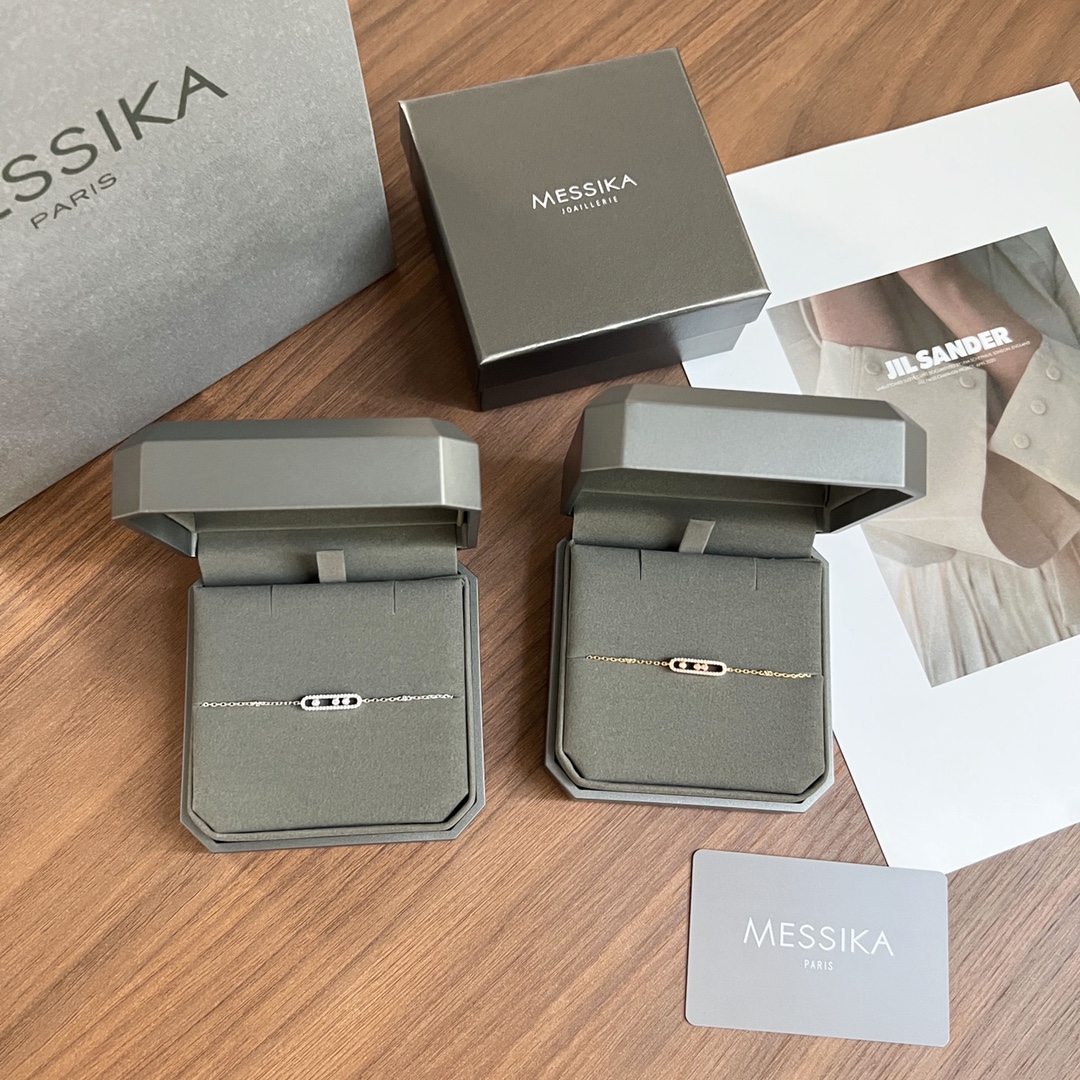 Messika Bracelet Diamond Rose Gold M-l-s