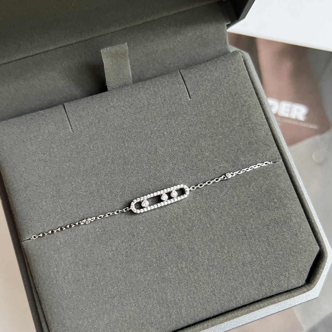 Messika Bracelet Diamond Rose Gold M-l-s