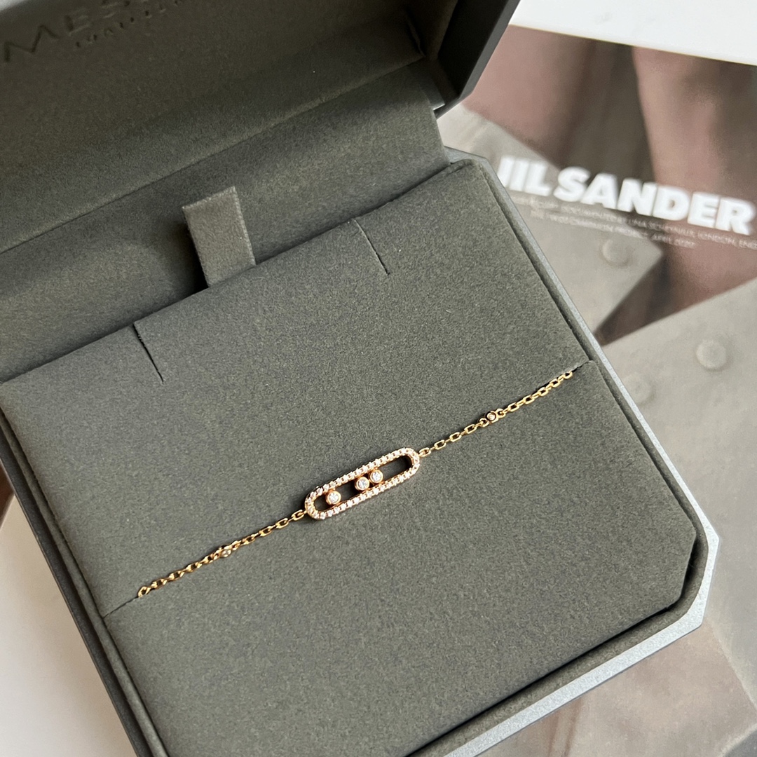 Messika Bracelet Diamond Rose Gold M-l-s
