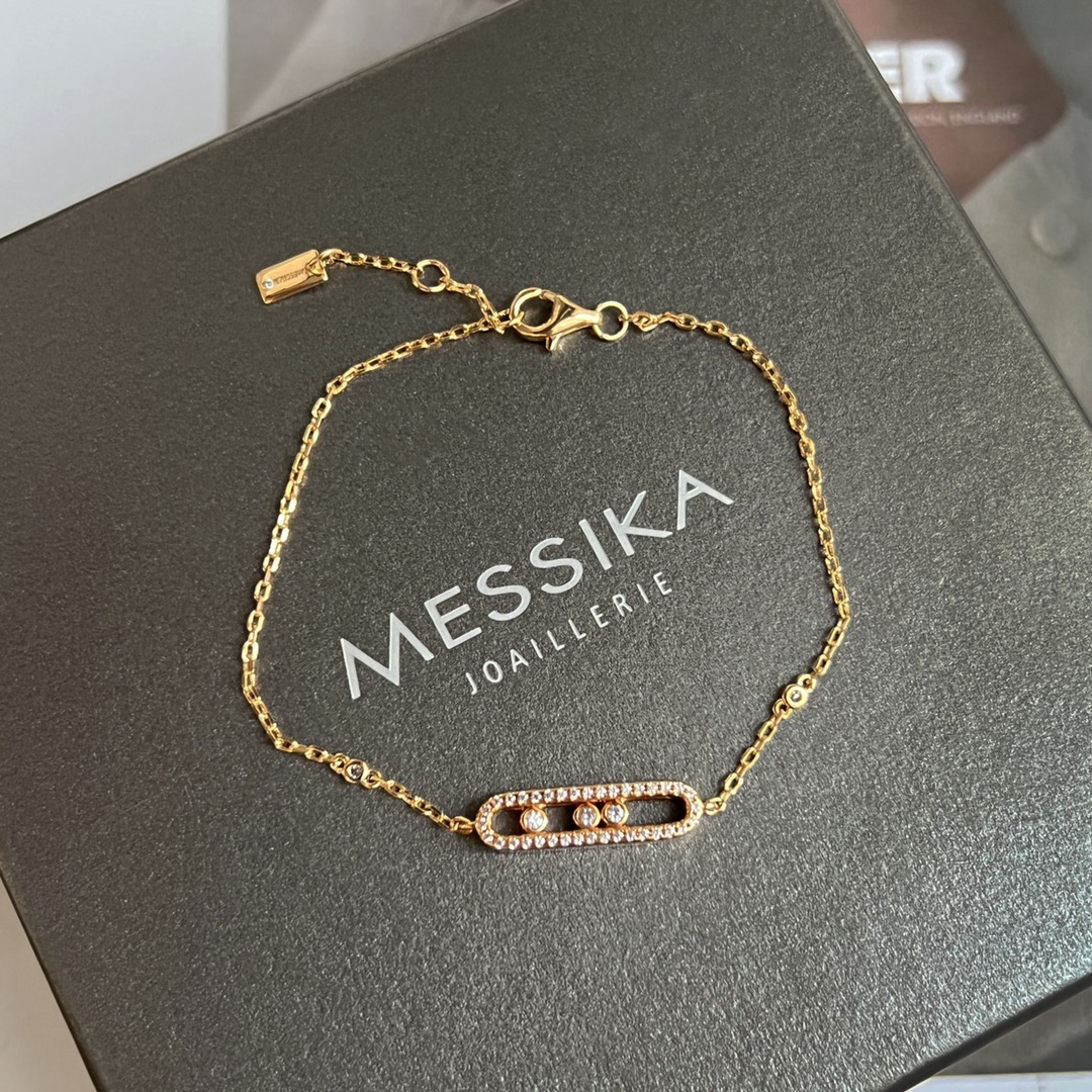 Messika Bracelet Diamond Rose Gold M-l-s