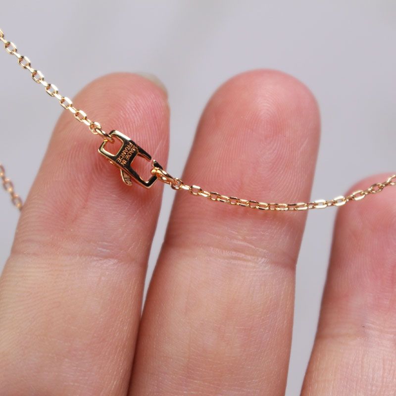 Lv Necklace Silver L