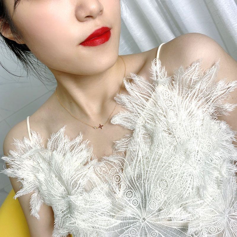 Lv Necklace Silver L