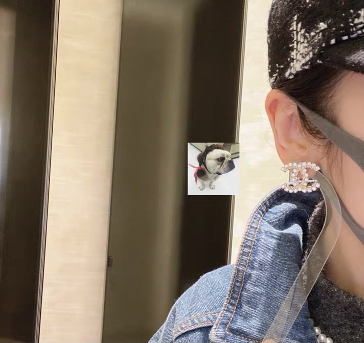 Chanel Earrings Gold L