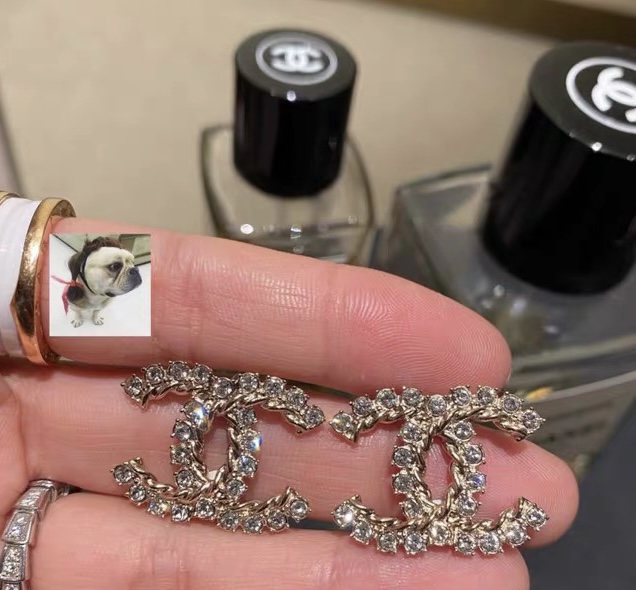 Chanel Earrings Gold L