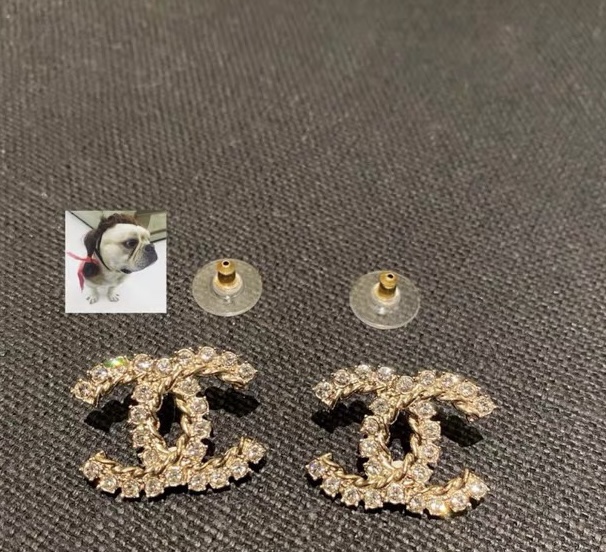 Chanel Earrings Gold L