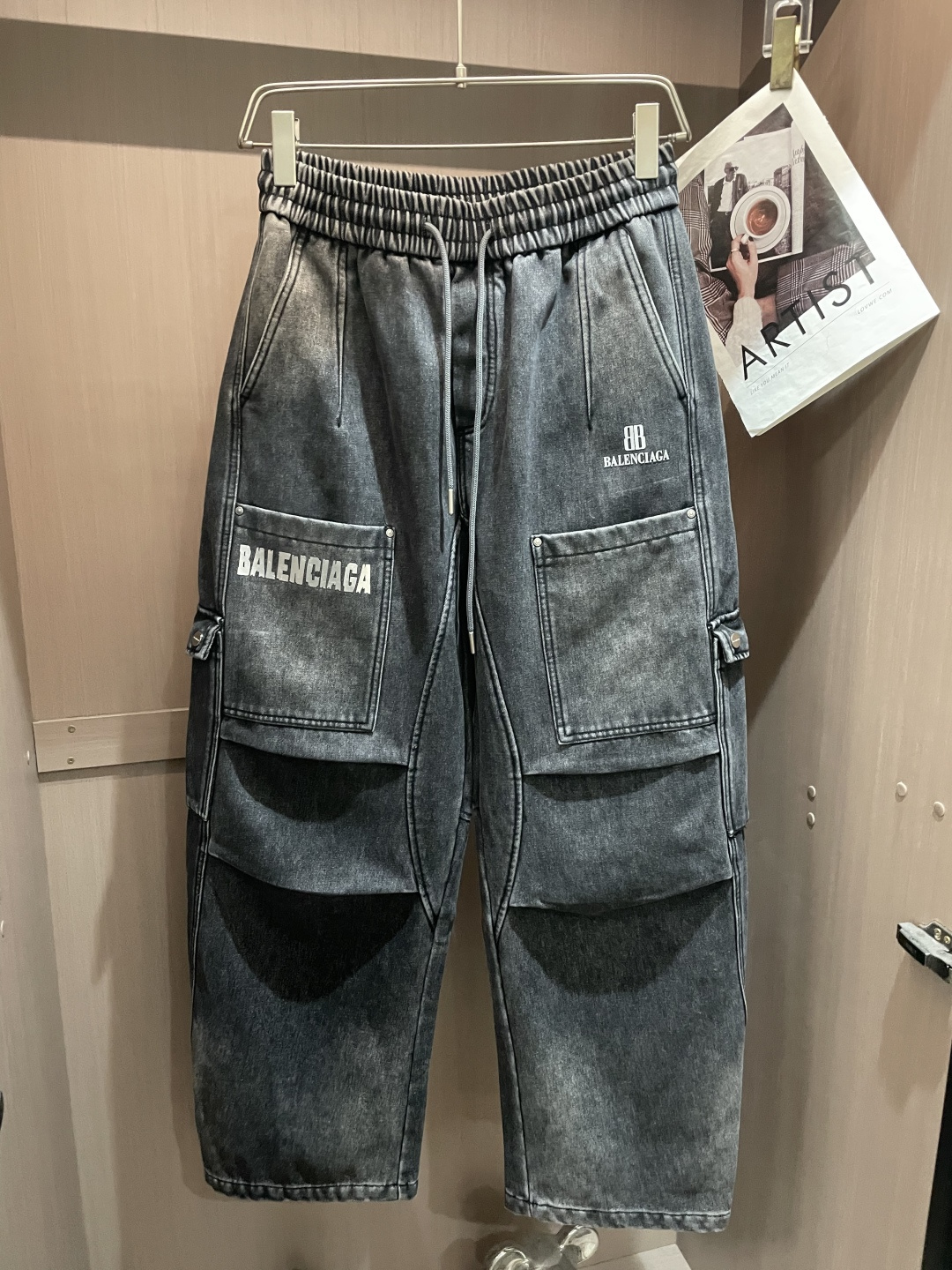 Balenciaga Jeans Fleece Lined S-xxl