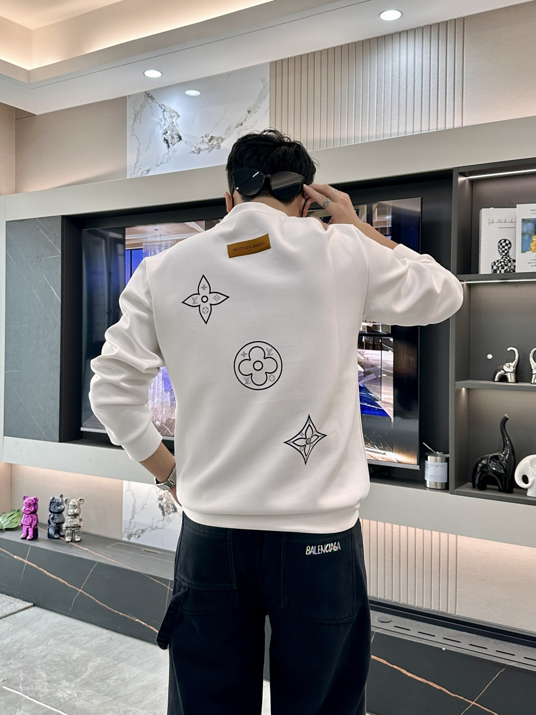 Louis Vuitton Couple Hoodie Cotton Xs-l