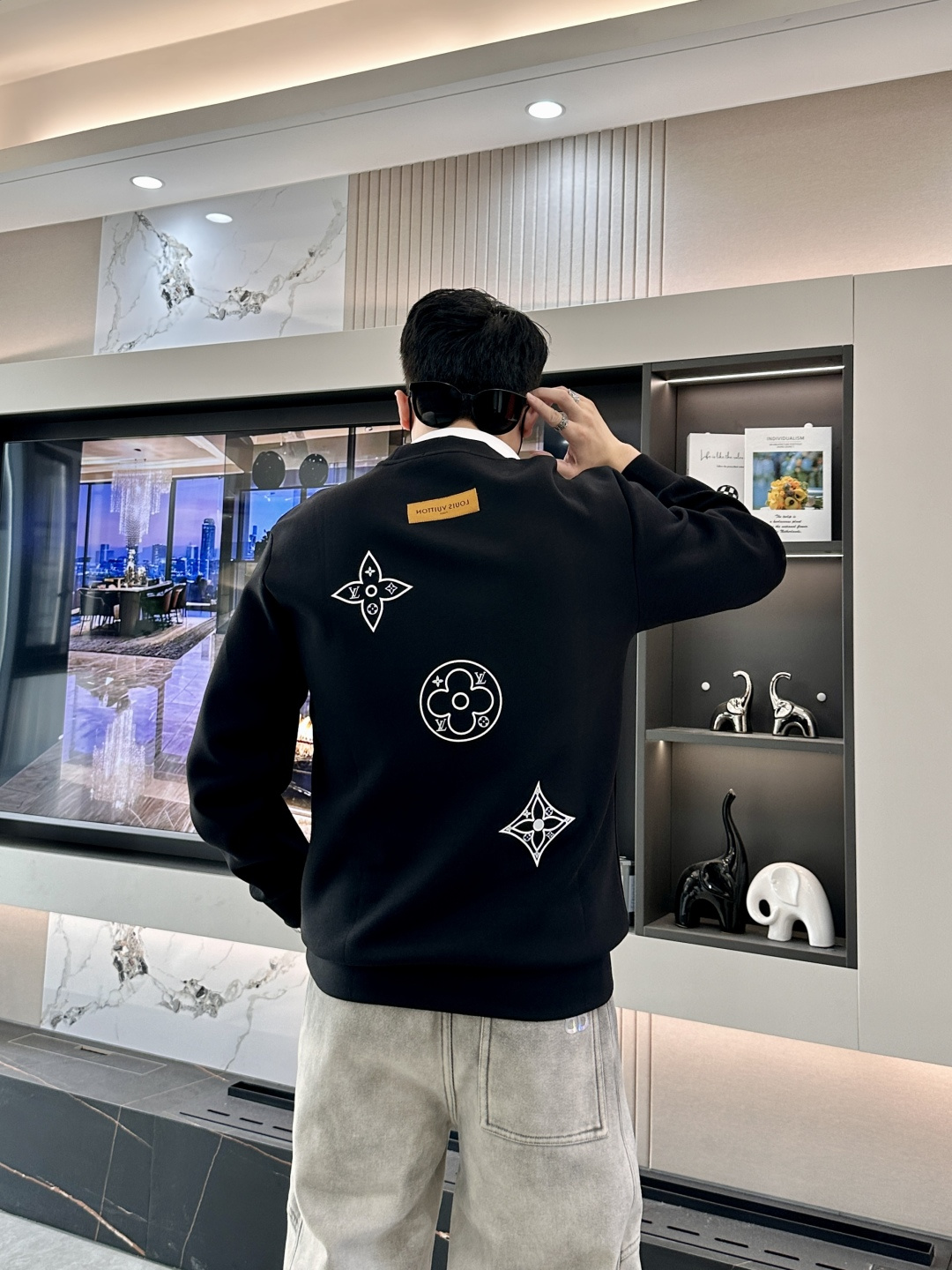 Louis Vuitton Couple Hoodie Cotton Xs-l