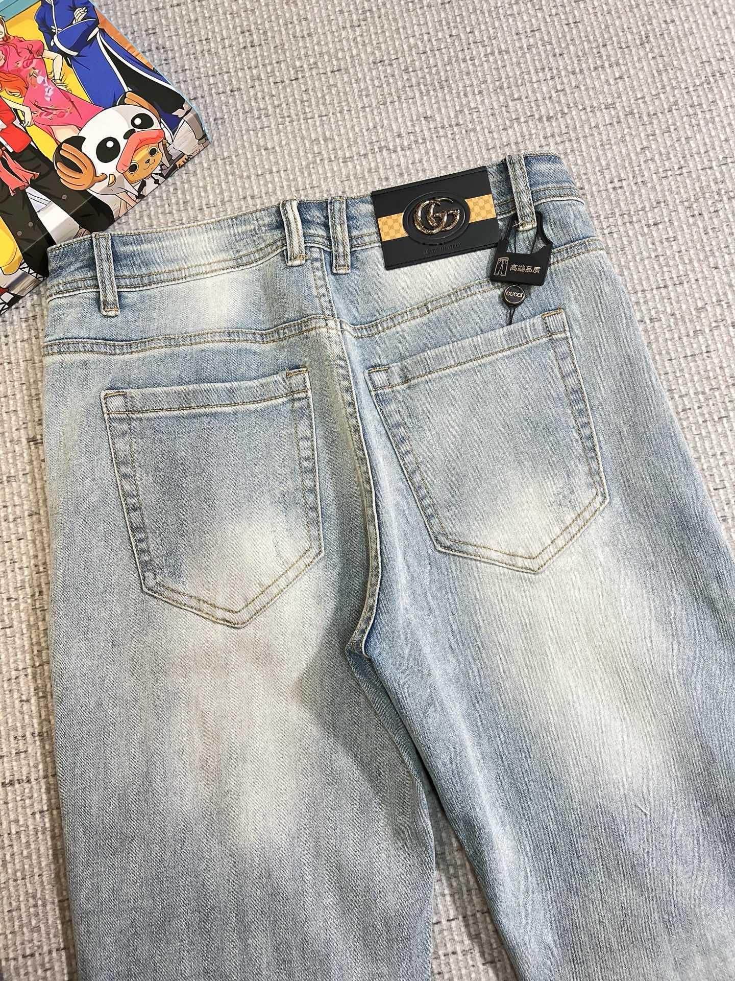 Gucci Male Jeans Denim Slim Fit