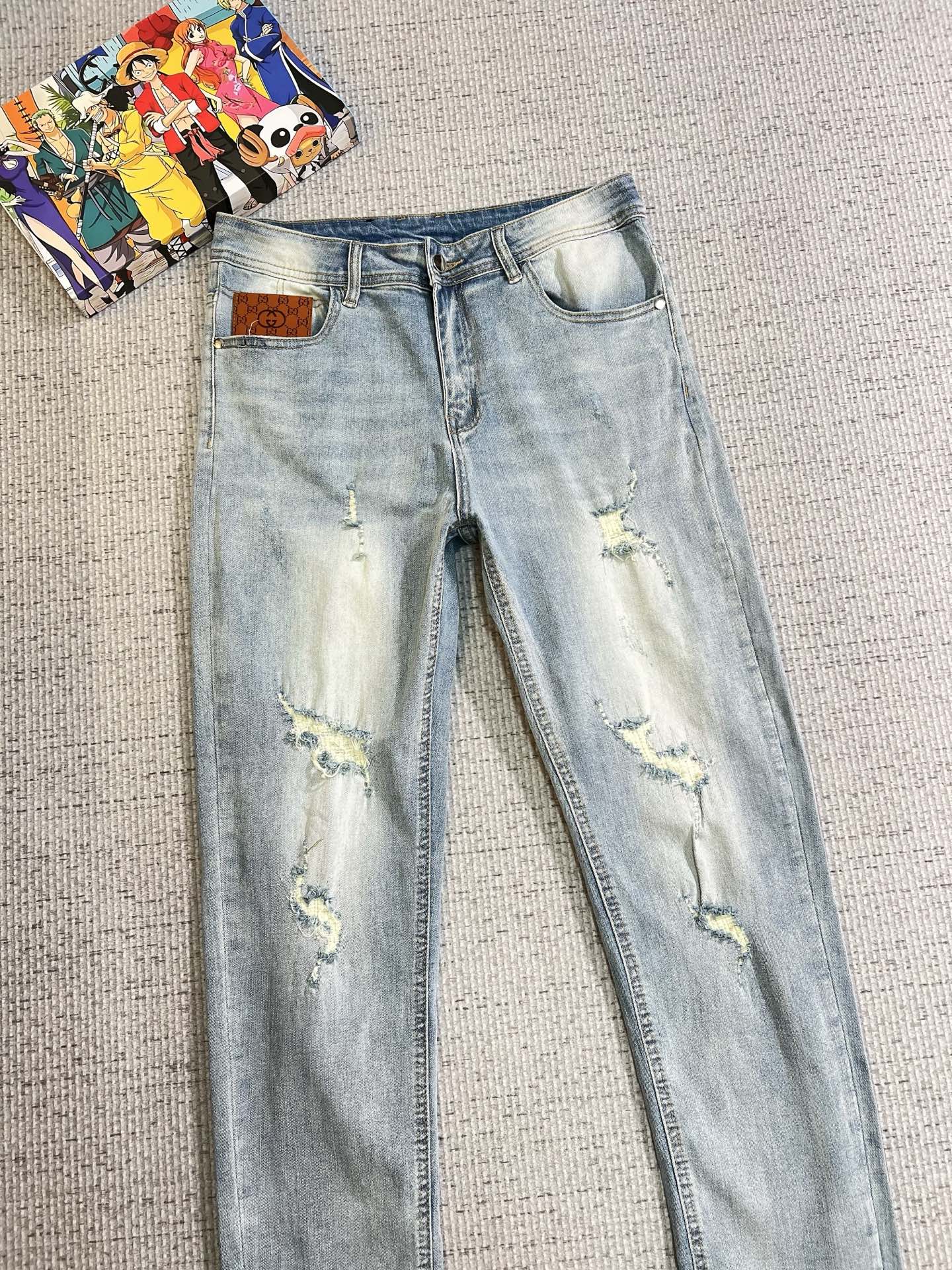 Gucci Male Jeans Denim Slim Fit