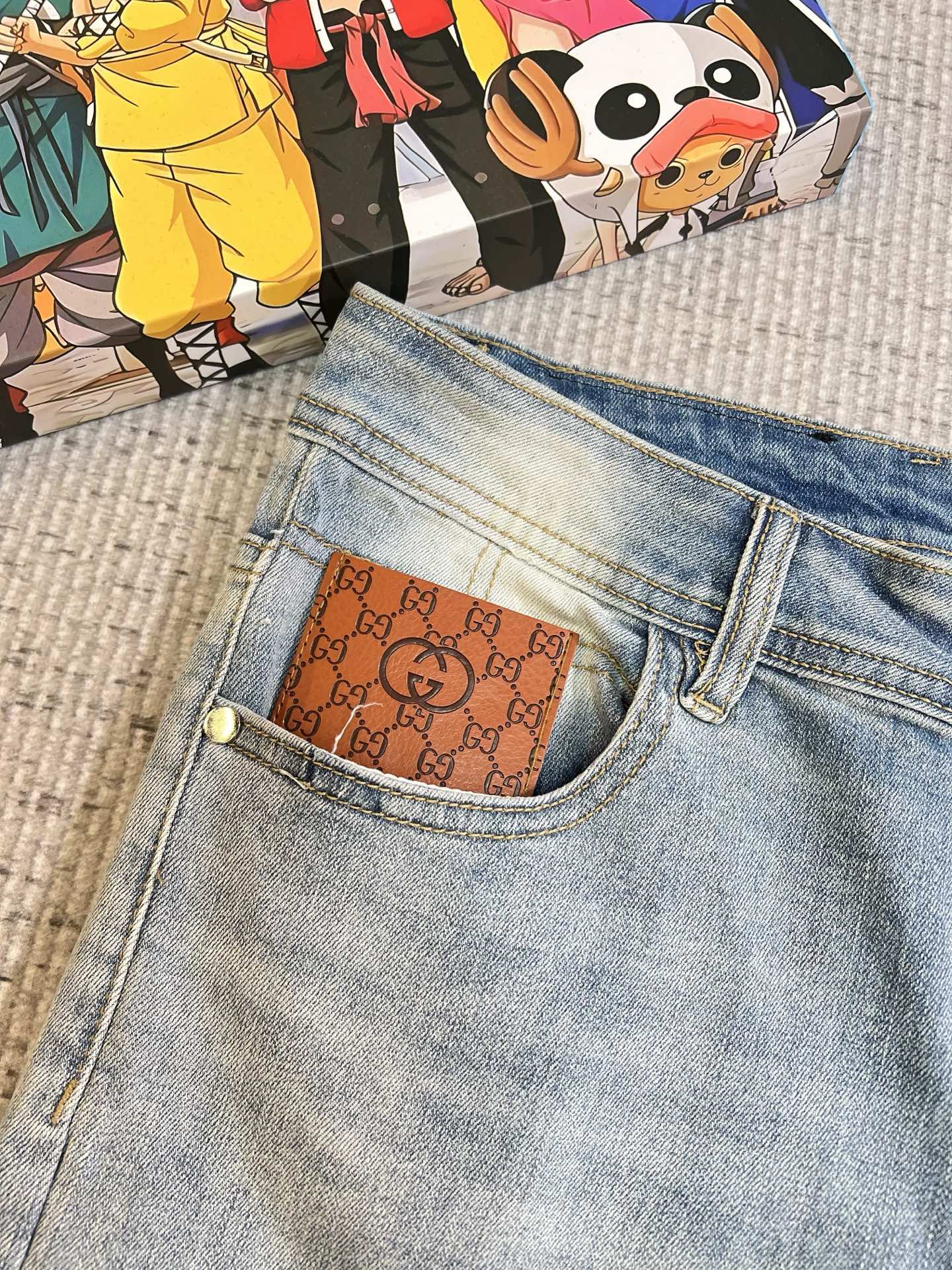 Gucci Male Jeans Denim Slim Fit