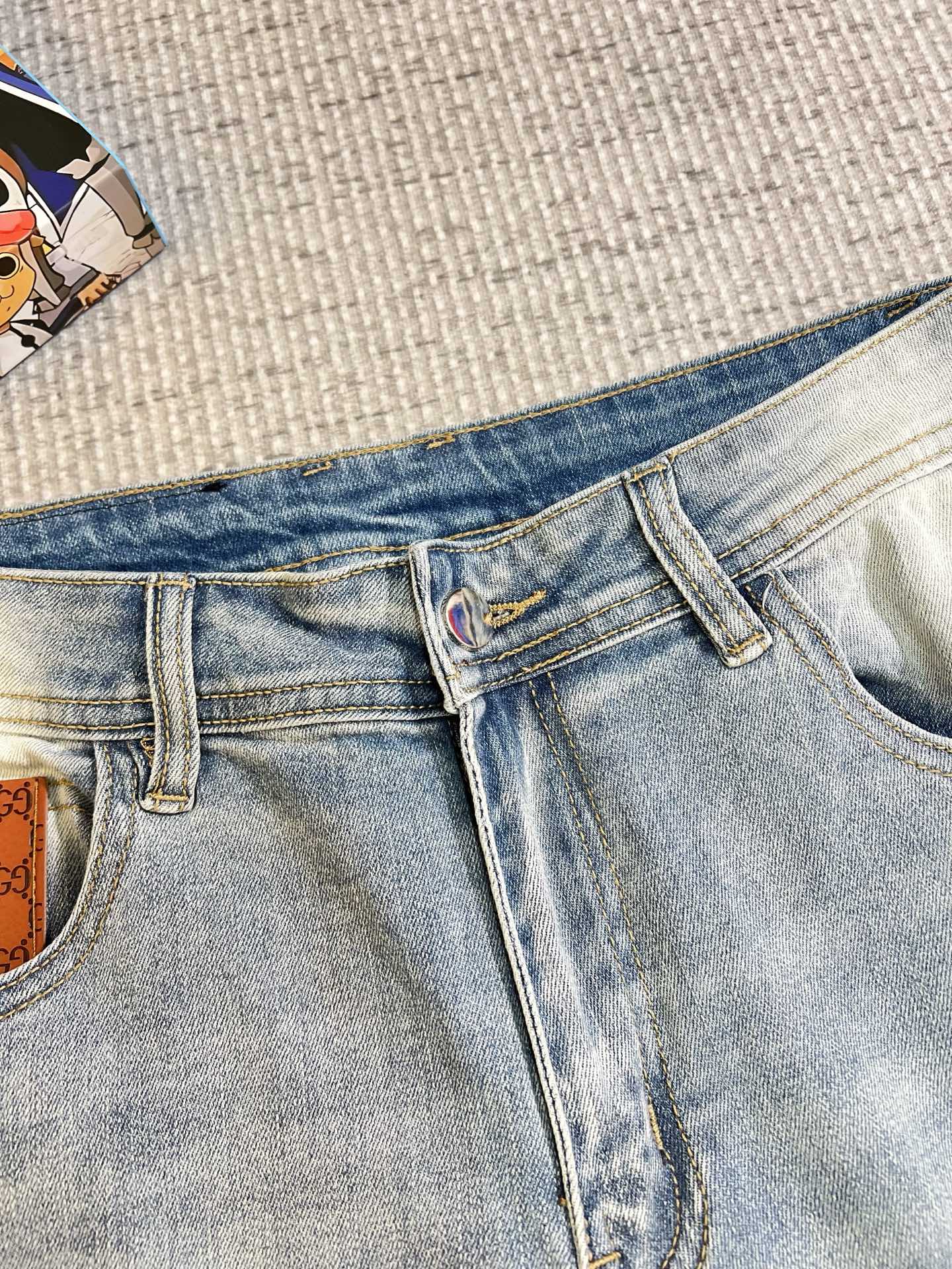 Gucci Male Jeans Denim Slim Fit