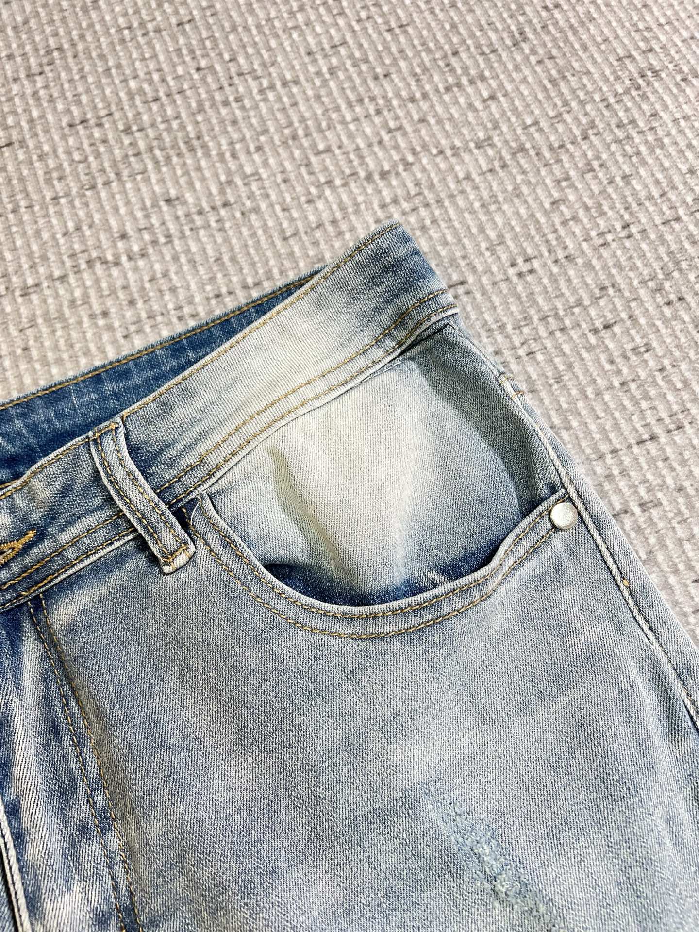 Gucci Male Jeans Denim Slim Fit