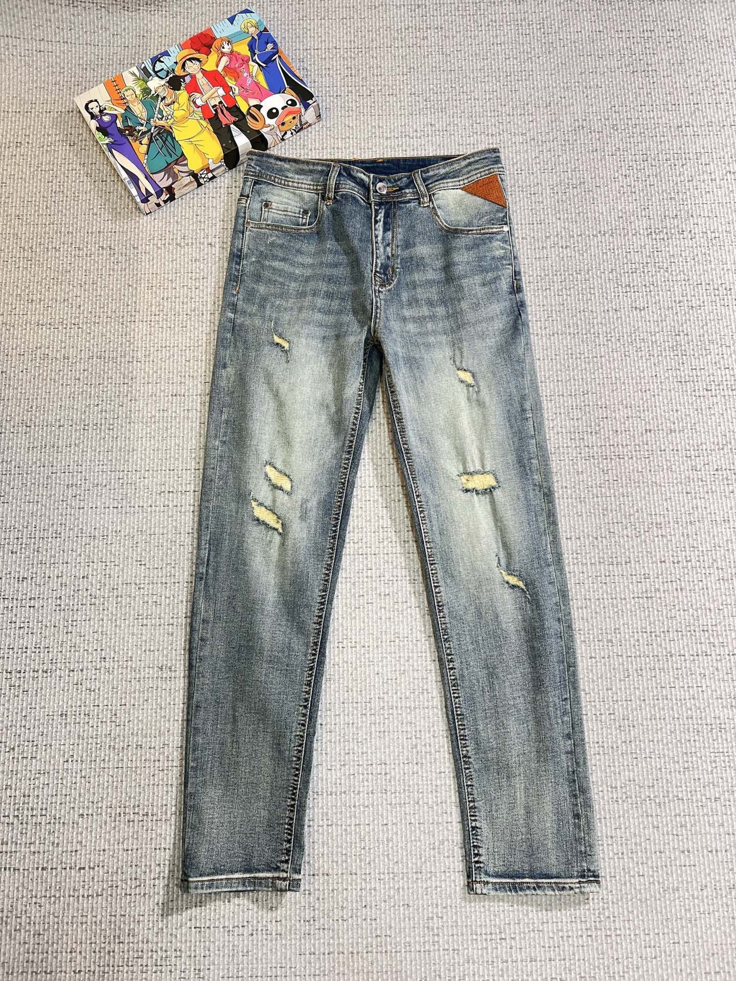 Burberry Male Jeans Denim Slim Fit