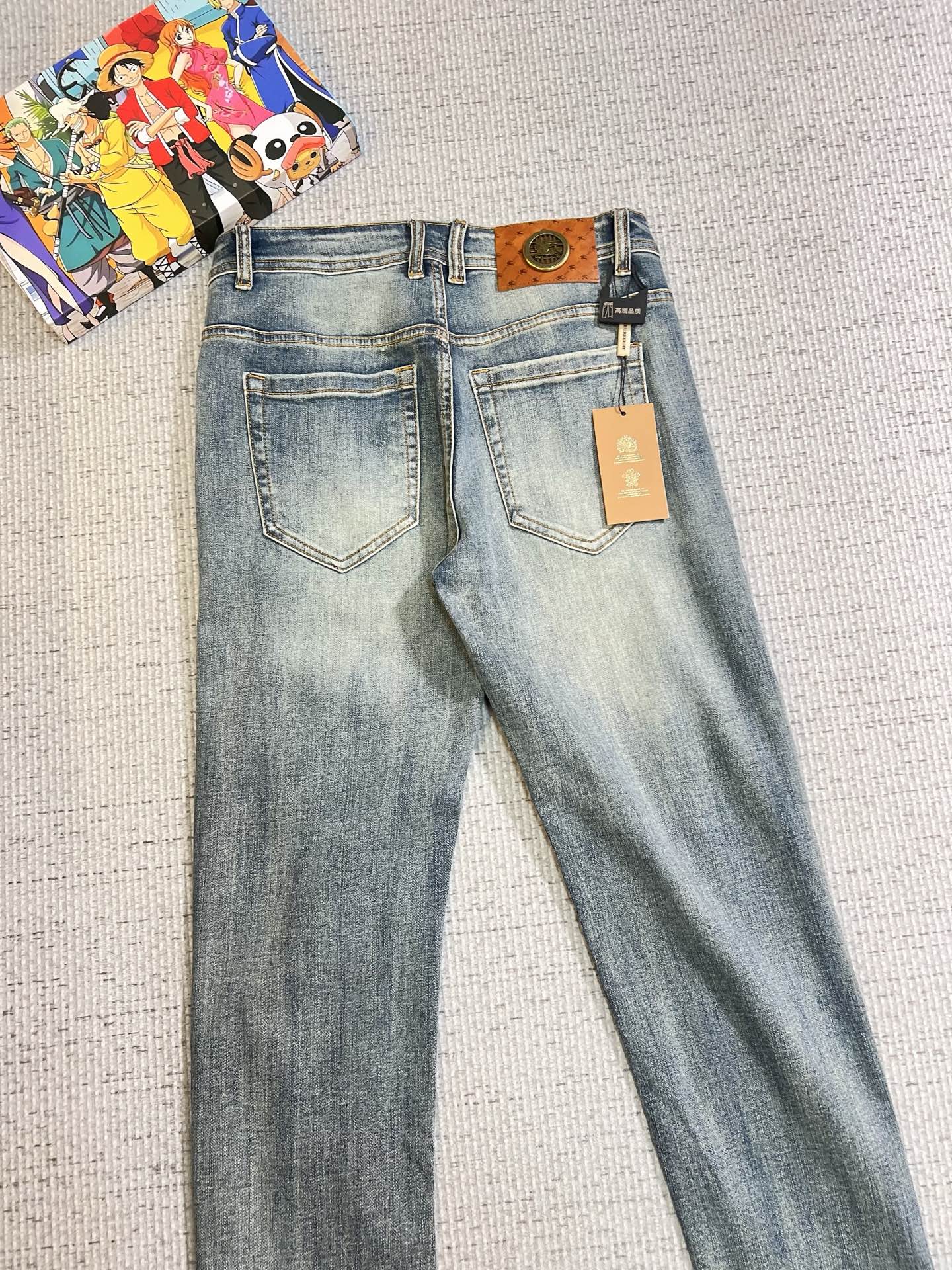 Burberry Male Jeans Denim Slim Fit
