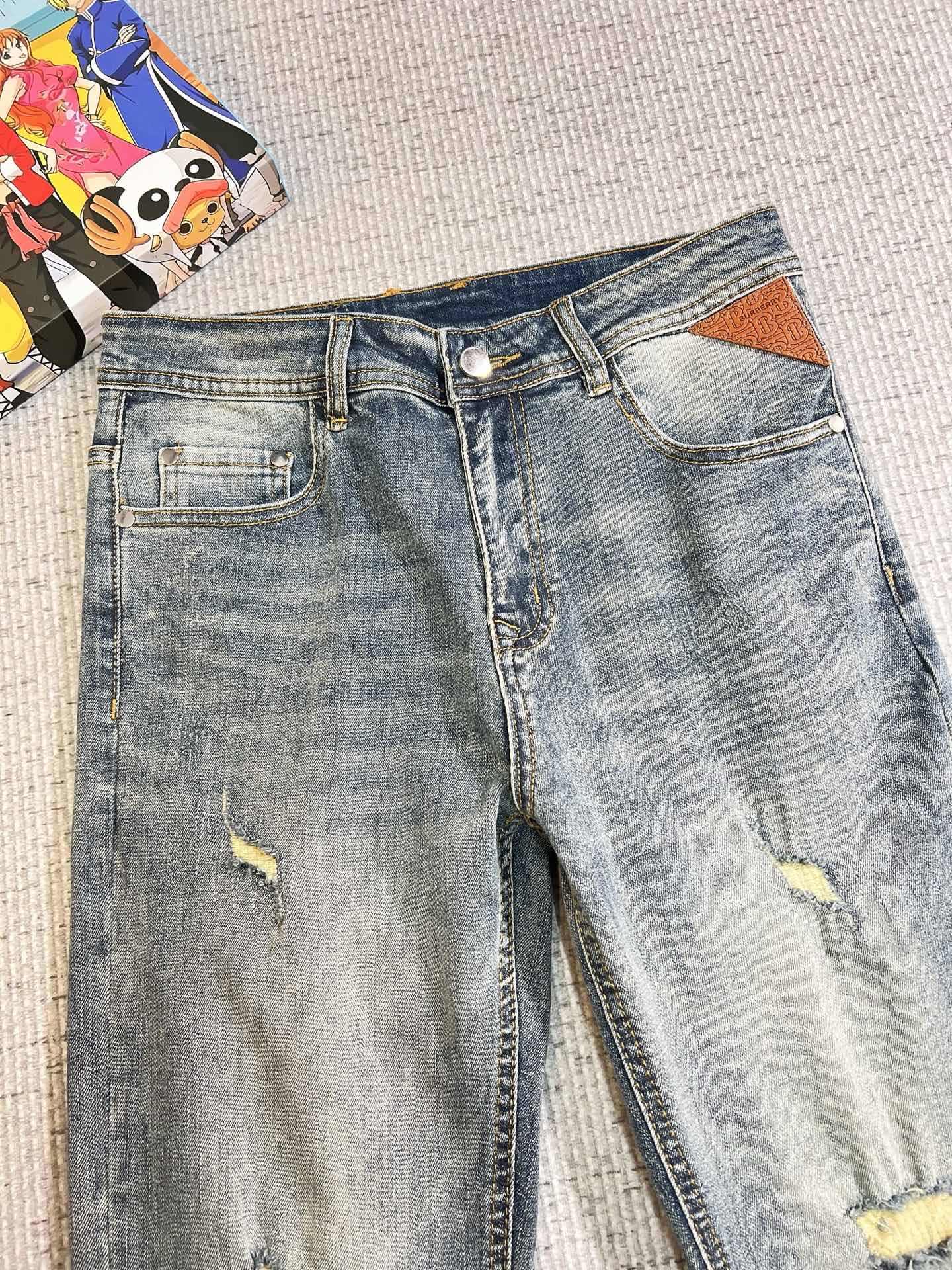 Burberry Male Jeans Denim Slim Fit