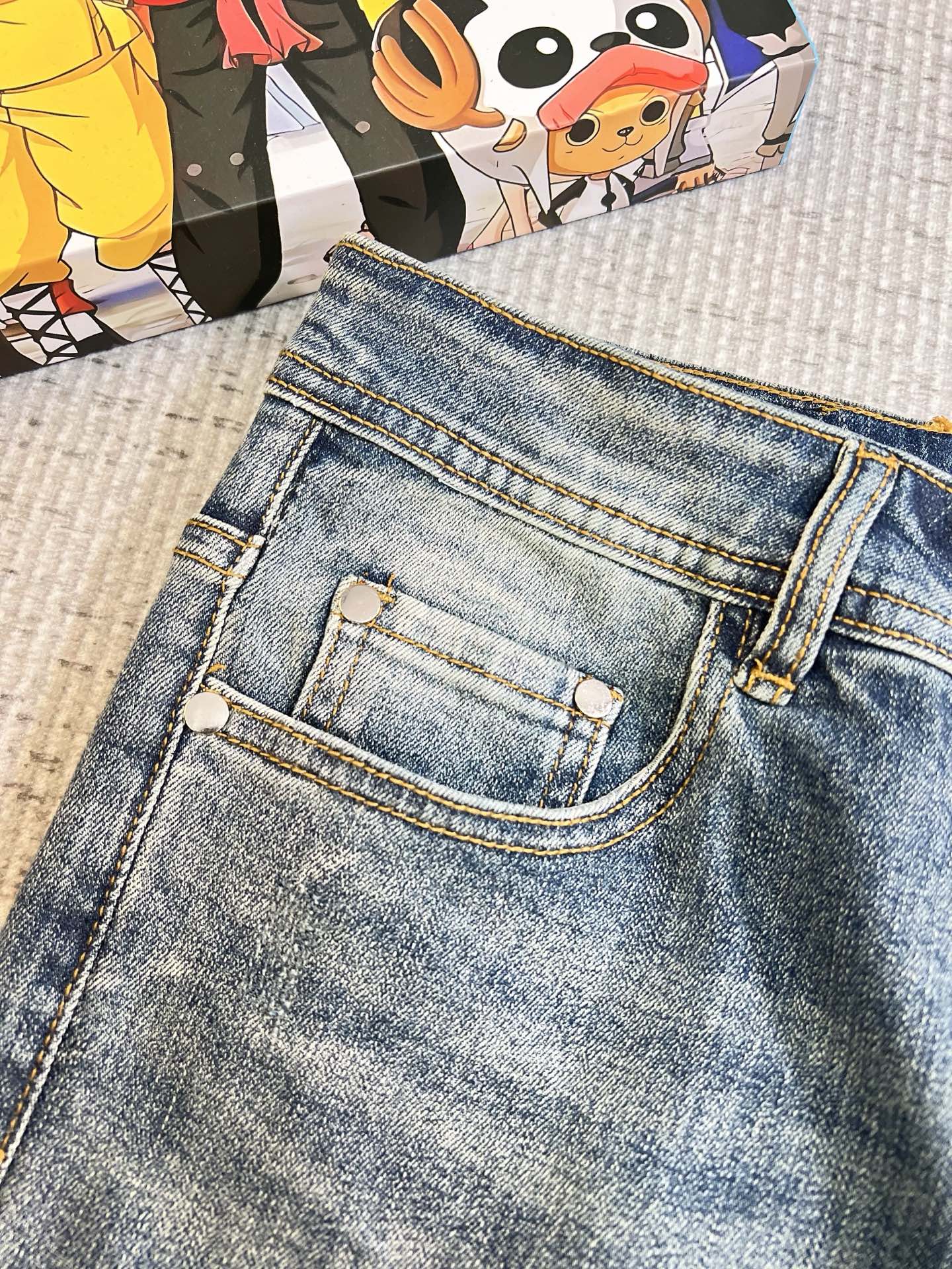 Burberry Male Jeans Denim Slim Fit