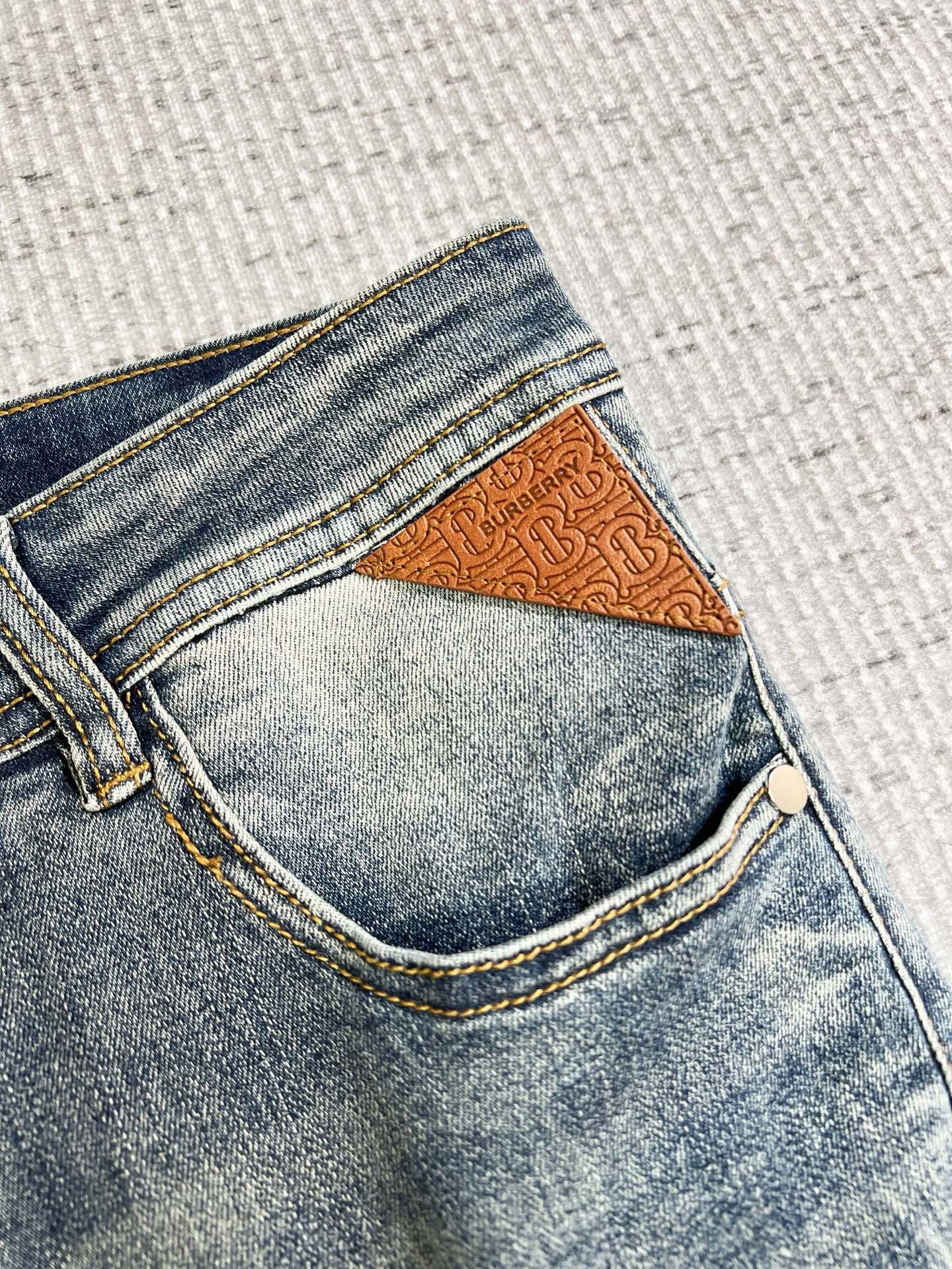 Burberry Male Jeans Denim Slim Fit