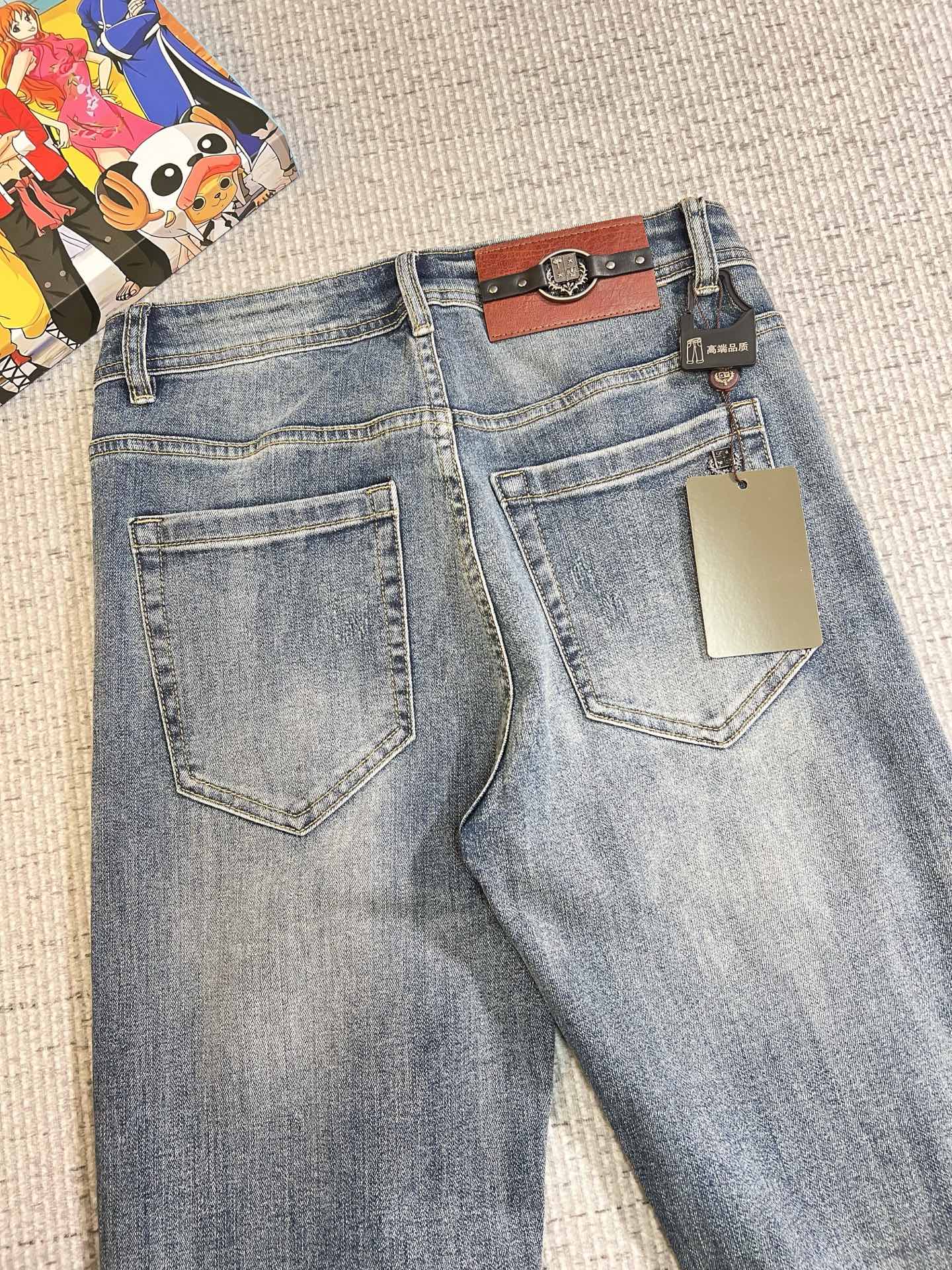 Loro Piana Male Jeans Denim Slim Fit L