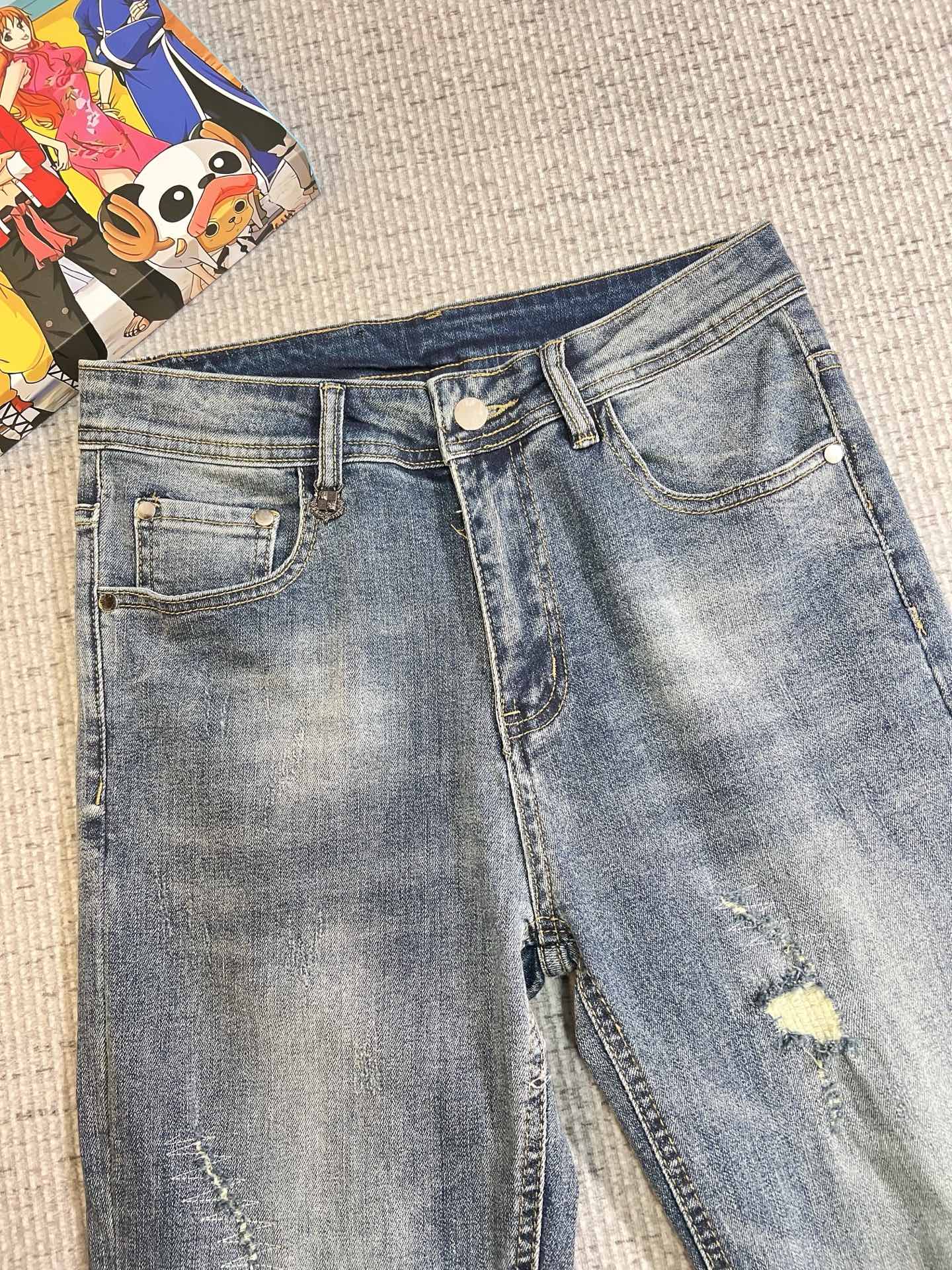 Loro Piana Male Jeans Denim Slim Fit L