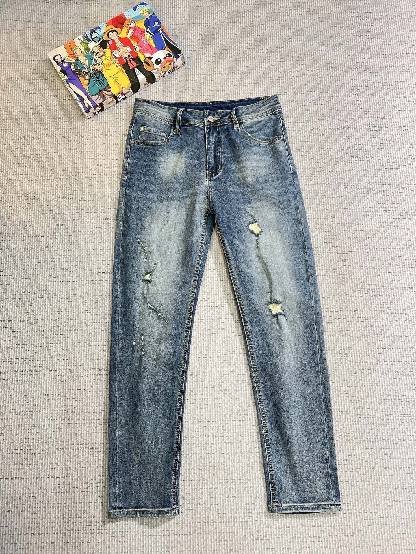 Burberry Male Jeans Denim Slim Fit