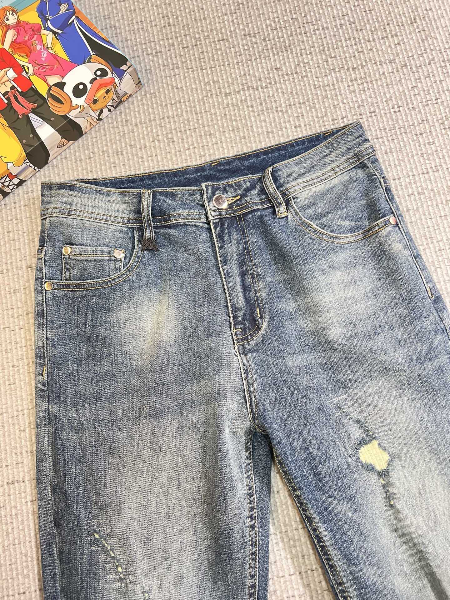 Burberry Male Jeans Denim Slim Fit