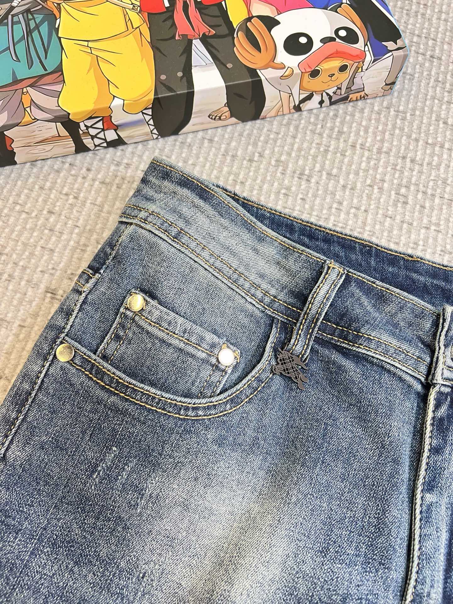 Burberry Male Jeans Denim Slim Fit