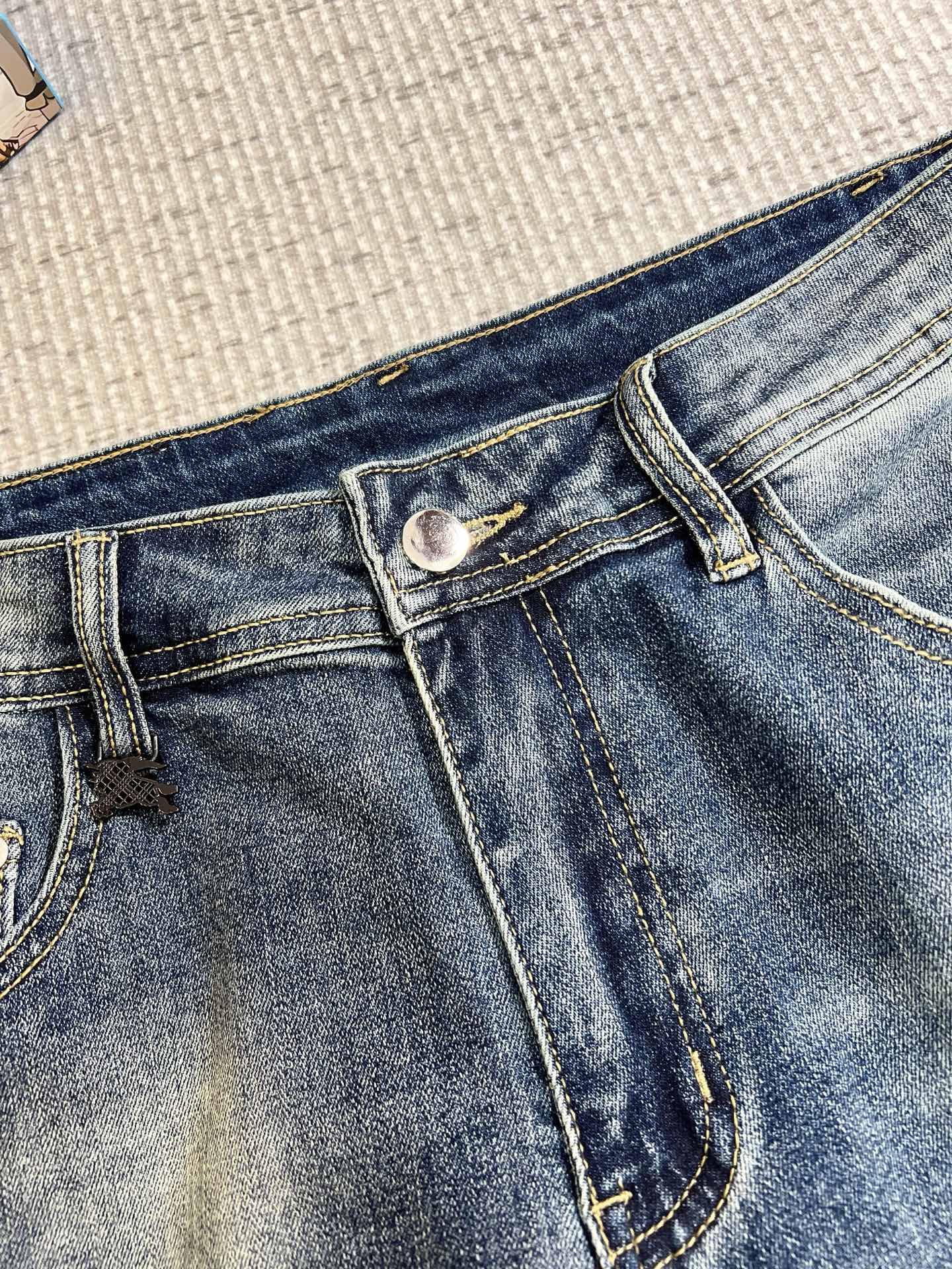 Burberry Male Jeans Denim Slim Fit