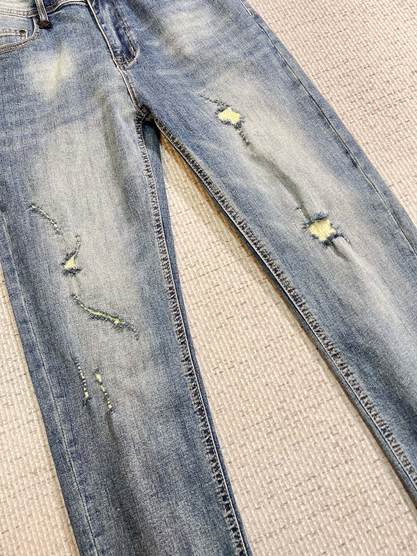 Burberry Male Jeans Denim Slim Fit