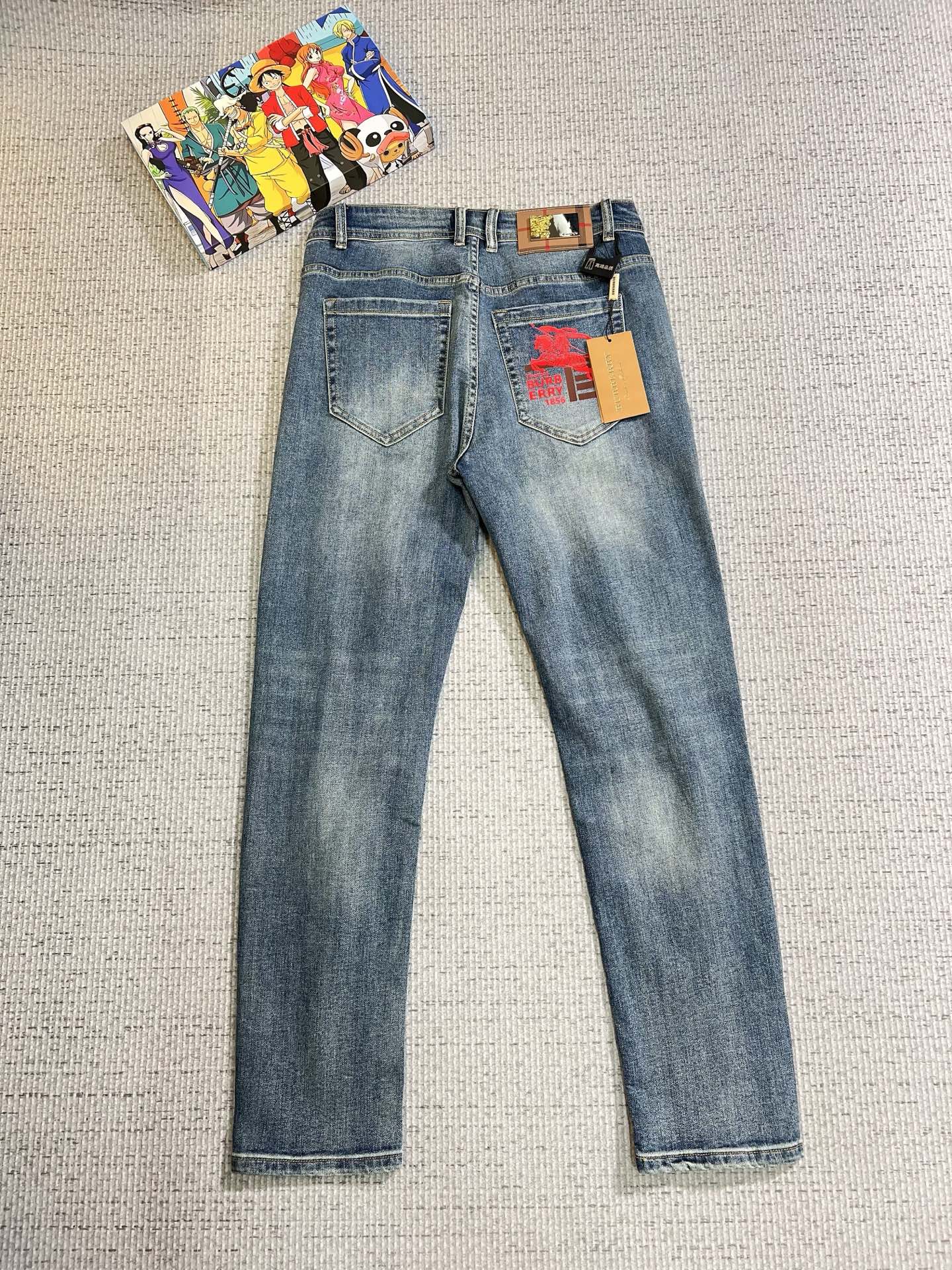 Burberry Male Jeans Denim Slim Fit