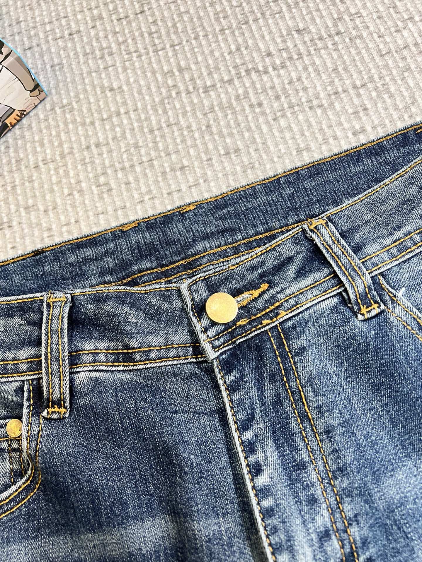 Fendi Male Jeans Denim Slim Fit