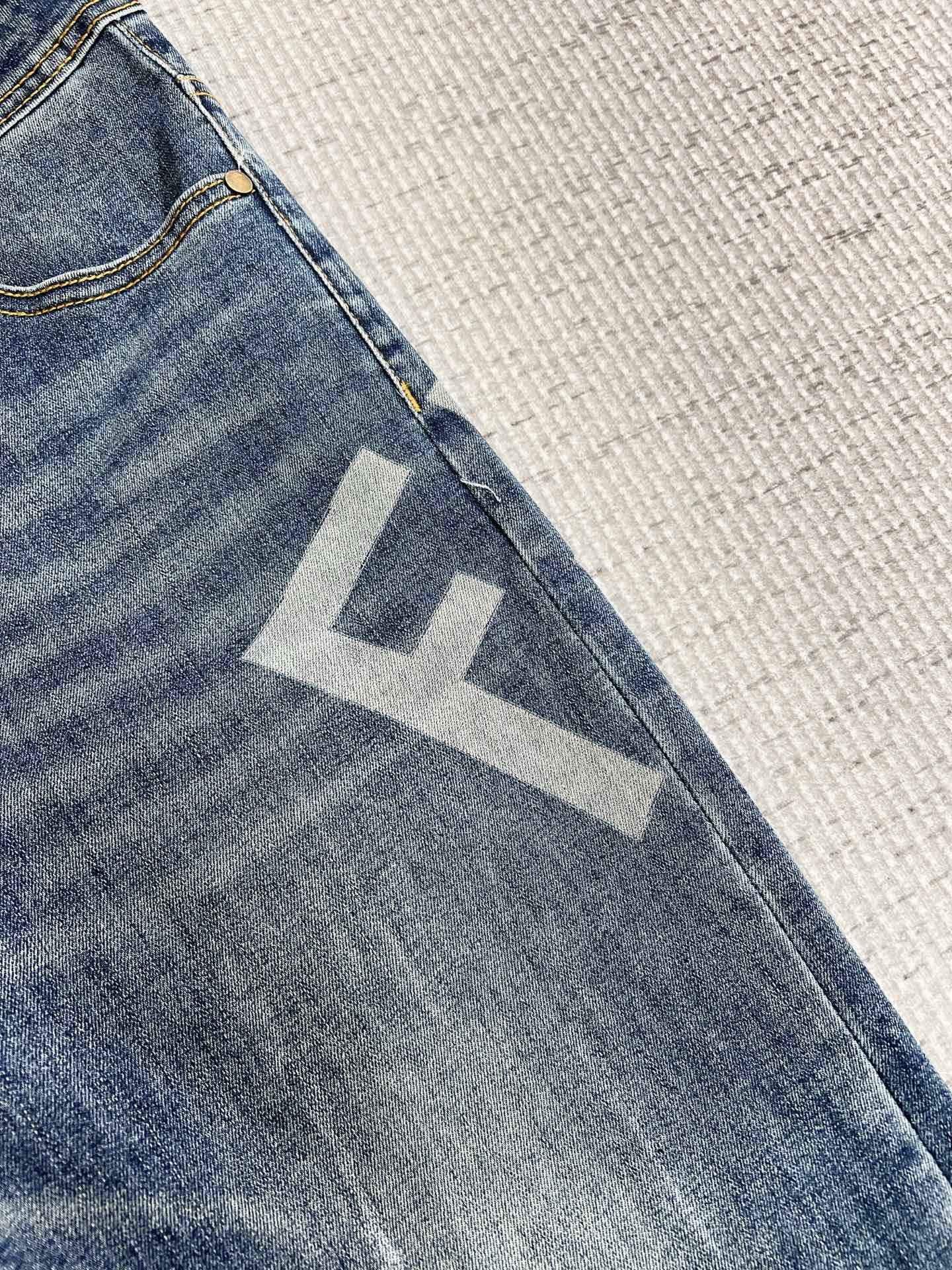 Fendi Male Jeans Denim Slim Fit