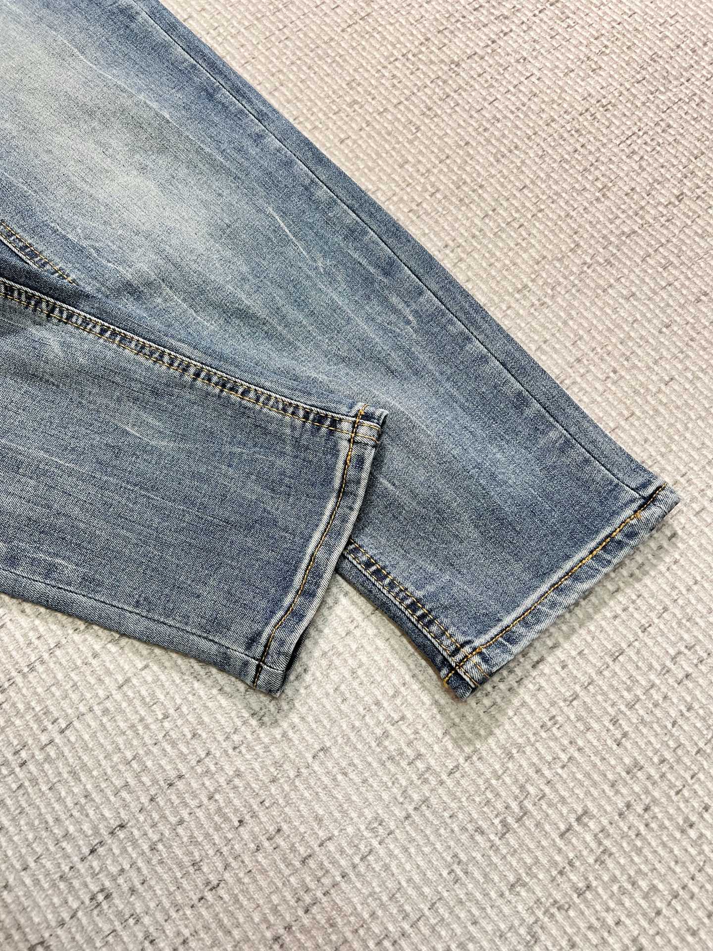 Fendi Male Jeans Denim Slim Fit