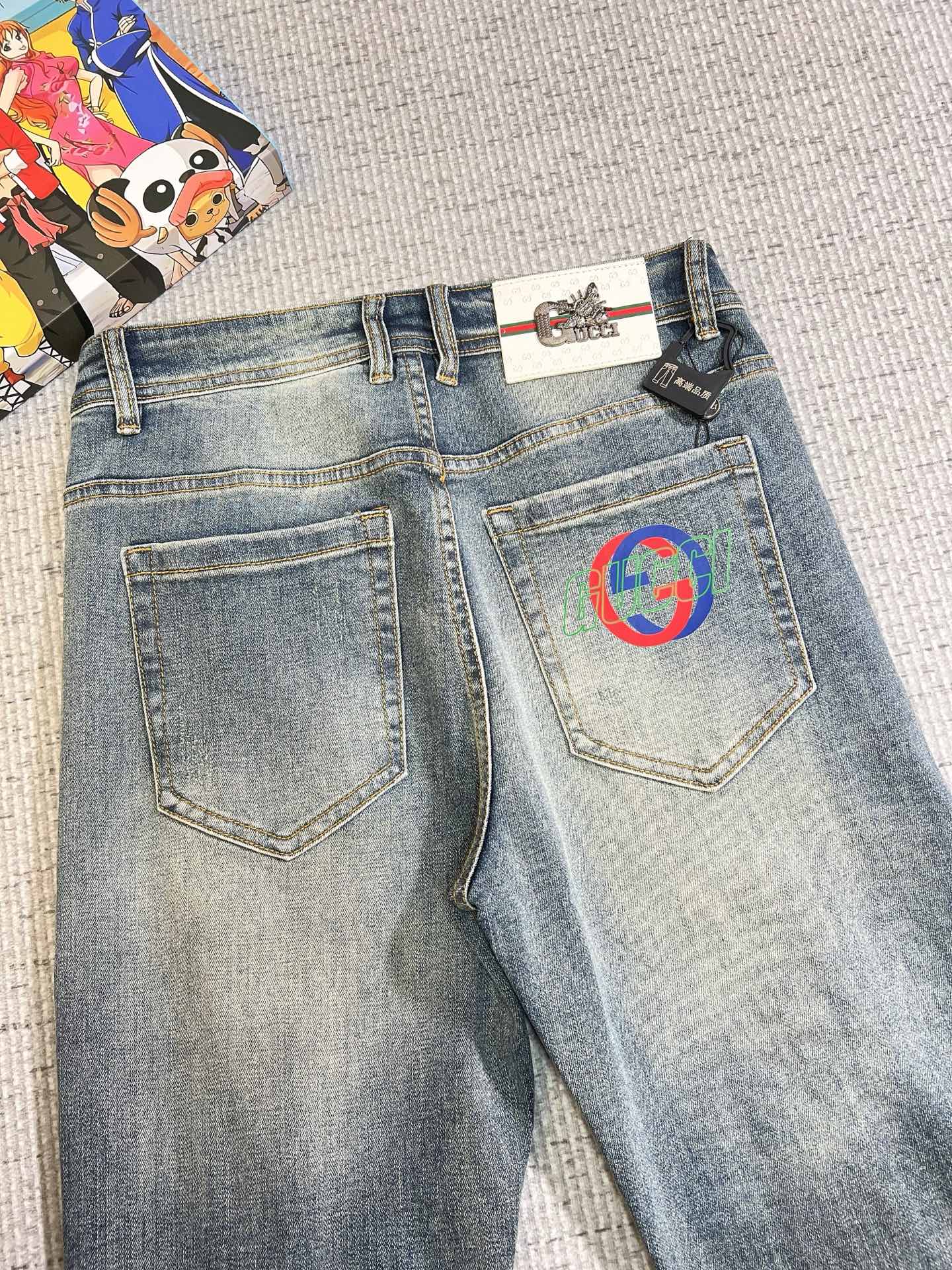 Gucci Male Jeans Denim Slim Fit