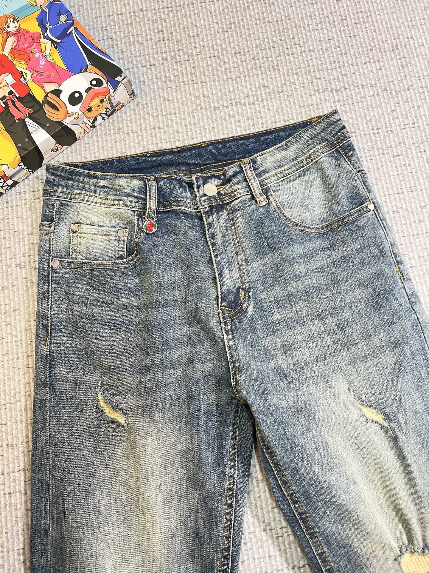Gucci Male Jeans Denim Slim Fit