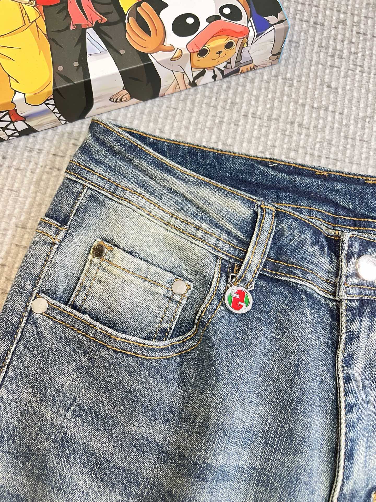 Gucci Male Jeans Denim Slim Fit
