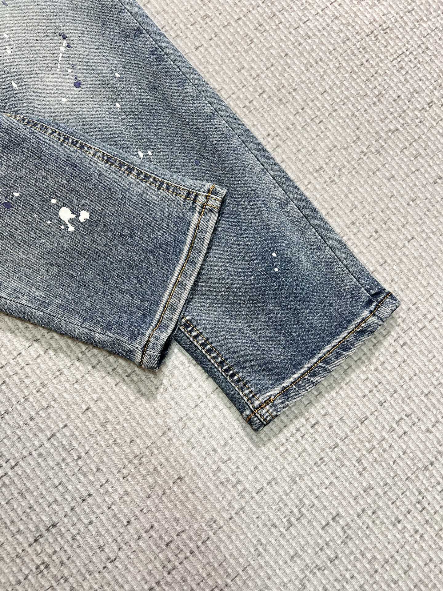 Versace Male Jeans Denim Slim Fit