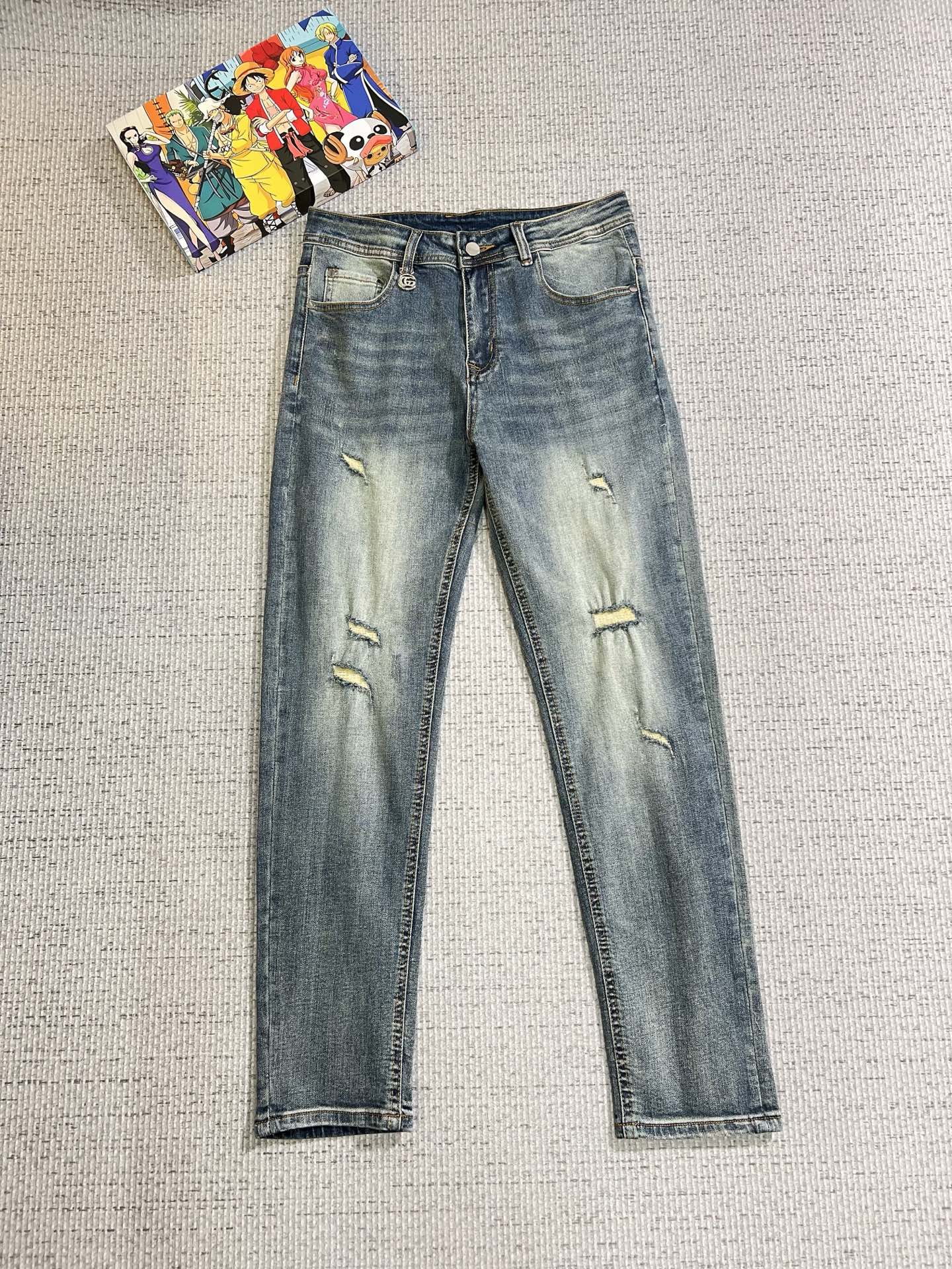Gucci Male Jeans Denim Slim Fit