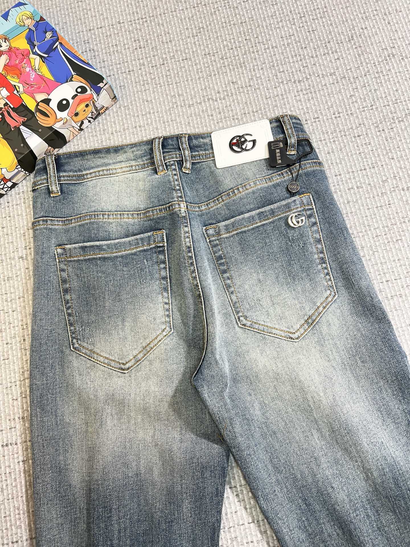 Gucci Male Jeans Denim Slim Fit