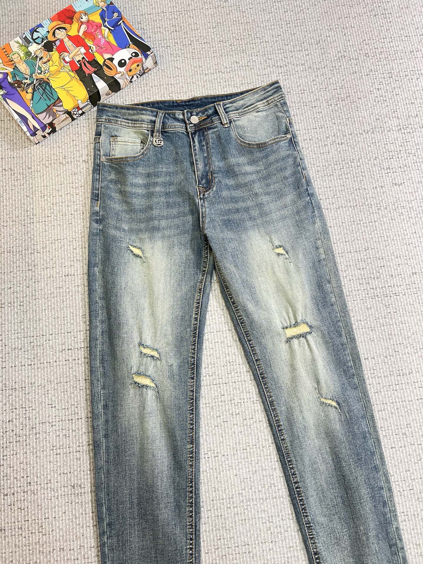 Gucci Male Jeans Denim Slim Fit