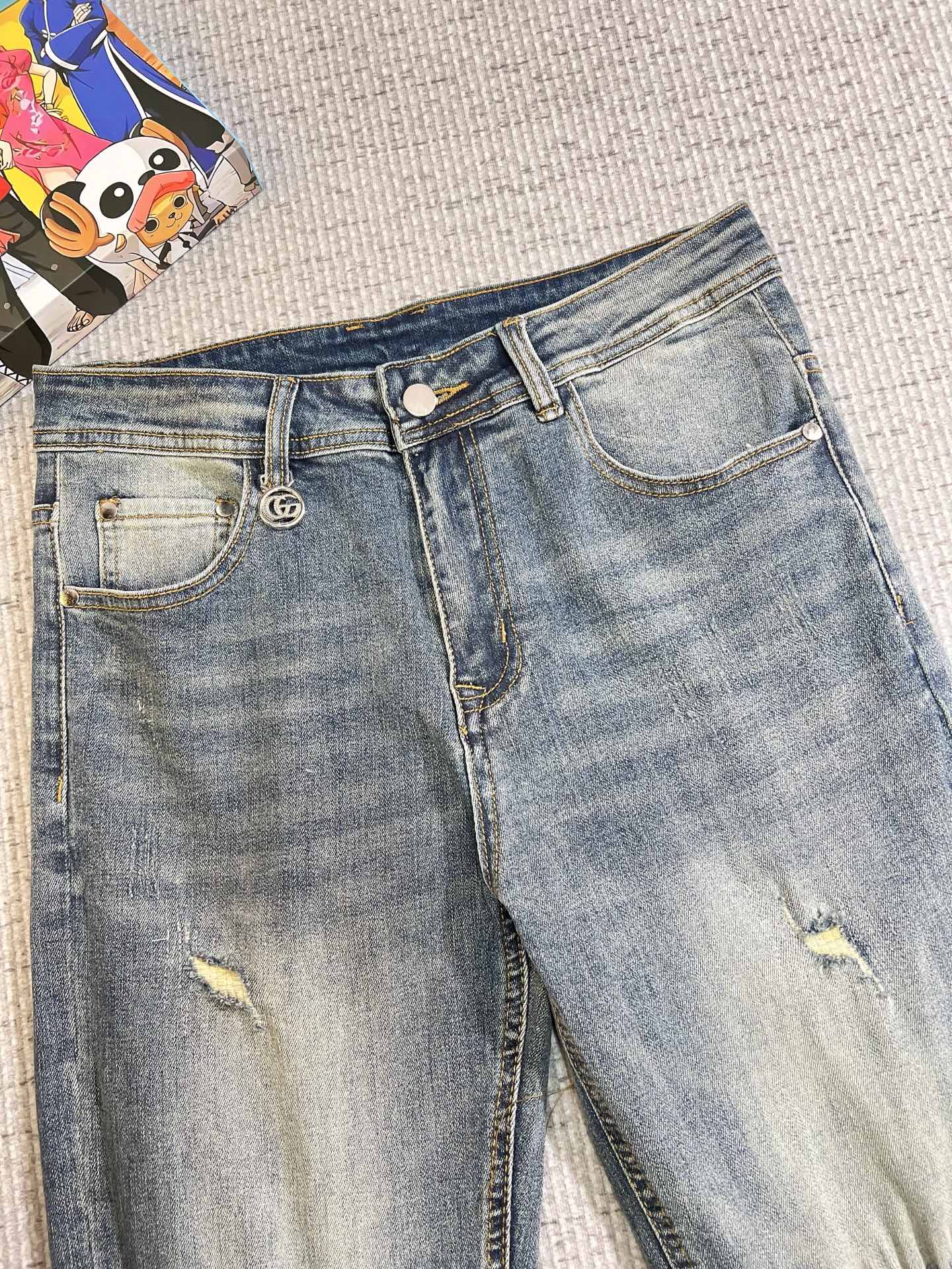 Gucci Male Jeans Denim Slim Fit