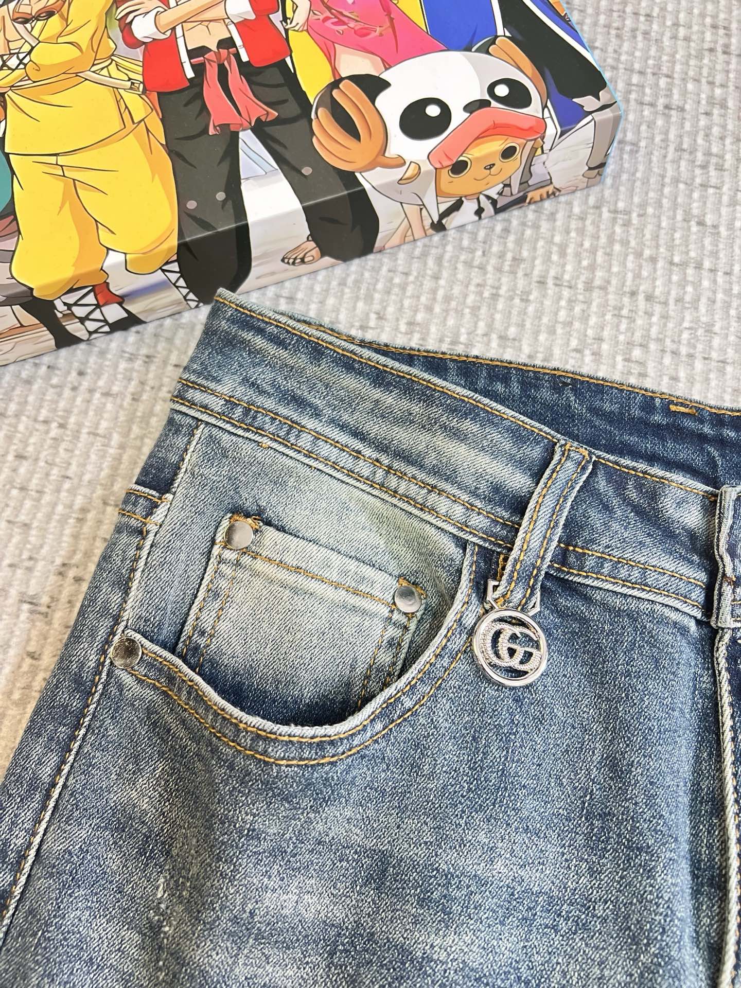 Gucci Male Jeans Denim Slim Fit